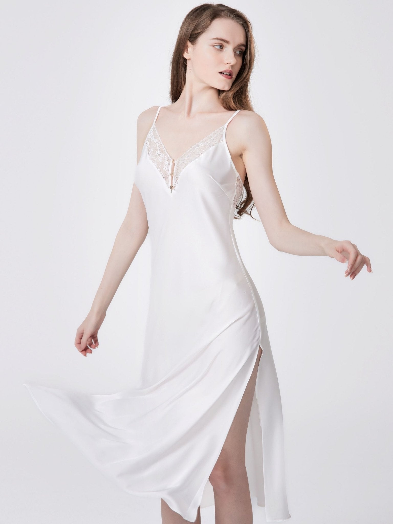 Natasa Silk Nightdress - Su&gar